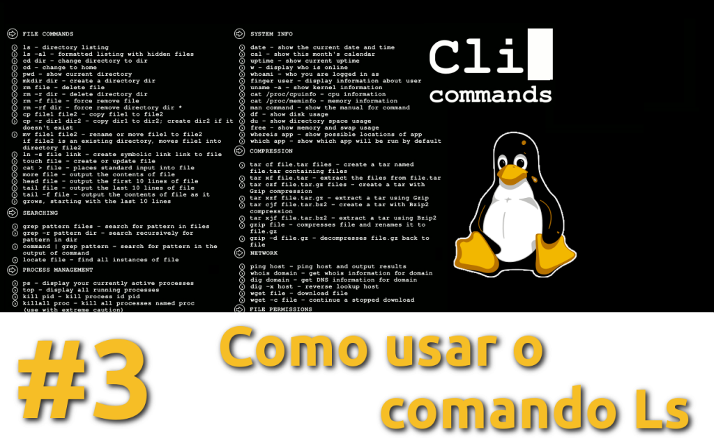 EP 18 [Terminal linux básico] - Como usar o comando Ls - Linuxtech